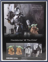 Mandalorian & The Child from Star Wars - Model Kits manufactured by Kotobukiya [Back]
