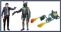 Han Solo / Boba Fett Action Figure