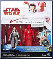 Rey (Jedi Training) / Elite Praetorian Guard from Star Wars - Last Jedi - Multi-Packs manufactured by Hasbro [Front]