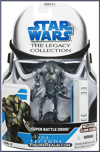 Super Battle Droid - Star Wars - Legacy Collection - Blue / White