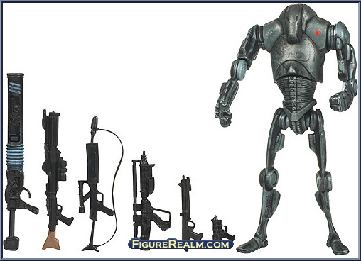 Super Battle Droid - Star Wars - Legacy Collection - Blue / White