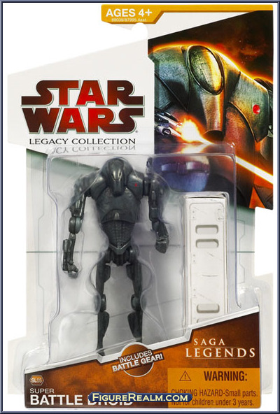 Super Battle Droid - Star Wars - Legacy Collection - Red / White
