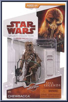 Chewbacca  from Star Wars - Legacy Collection - Red / White Cards - Saga Legends manufactured by Hasbro [Front]
