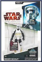 Biker Scout from Star Wars - Legacy Collection - Red / White Cards manufactured by Hasbro [Front]