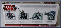 Clone Trooper Squad from Star Wars - Legacy Collection - Exclusives manufactured by Hasbro [Back]