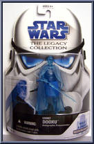 Count Dooku (Holographic) from Star Wars - Legacy Collection - Blue / White Cards manufactured by Hasbro [Front]