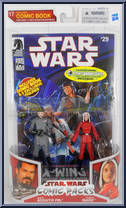 Baron Soontir Fel / Ysanne Isard (X-Wing Rogue Squadron) from Star Wars - Legacy Collection - Comic Packs - Exclusives - Entertainment Earth manufactured by Hasbro [Front]