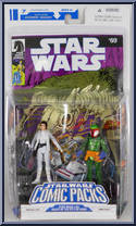 Princess Leia / Tobbi Dala (Marvel) from Star Wars - Legacy Collection - Comic Packs - Blue / White Packaging manufactured by Hasbro [Front]