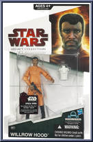 Willrow Hood from Star Wars - Legacy Collection - Red / White Cards manufactured by Hasbro [Front]