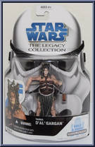 Yarna D'Al Gargan from Star Wars - Legacy Collection - Blue / White Cards manufactured by Hasbro [Front]