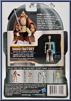 Pablo Jill from Star Wars - Legacy Collection - Droid Factory - FA-4 Droid Factory manufactured by Hasbro [Back]
