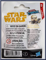 Super Battle Droid from Star Wars - Micro Force - Blind Bags - Series 5 manufactured by Hasbro [Back]