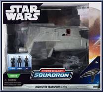 Inquisitor Transport Scythe (Starship Class) from Star Wars - Micro Galaxy Squadron - Series 3 manufactured by Jazwares [Front]