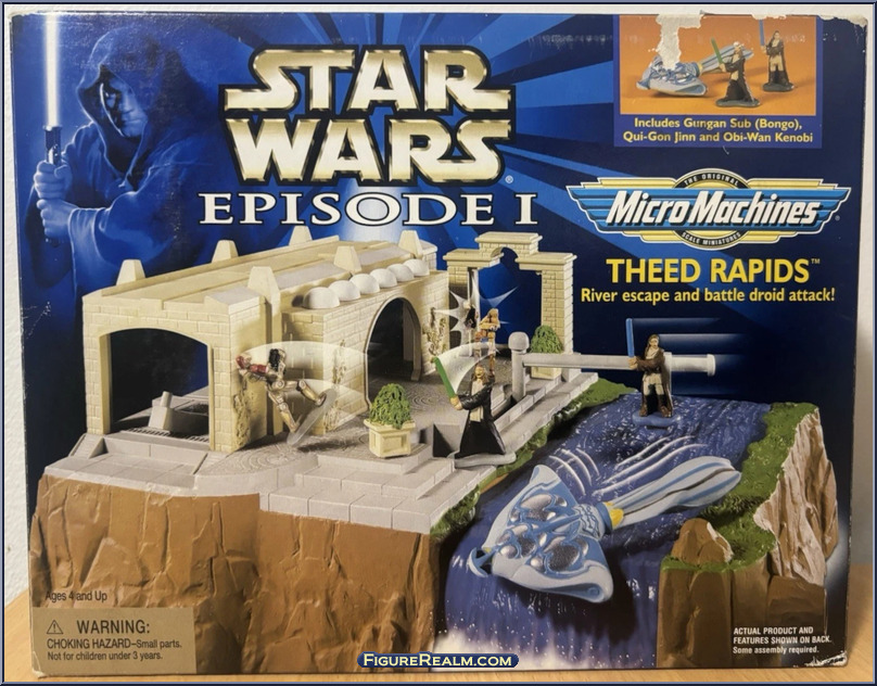 Theed Rapids - Star Wars - Micro Machines - Episode I - Galoob Action ...