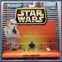 Classic Characters from Star Wars - Micro Machines - Stormtrooper Packaging manufactured by Galoob [Front]