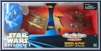Droid Fighter from Star Wars - Micro Machines - Series Alpha manufactured by Galoob [Front]