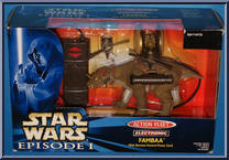 Fambaa from Star Wars - Micro Machines - Action Fleet - Electronic manufactured by Galoob [Front]