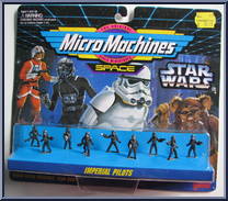 Imperial Pilots from Star Wars - Micro Machines - Wicket Packaging manufactured by Galoob [Front]