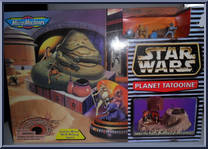 Planet Tatooine from Star Wars - Micro Machines - Playsets - Silver Bars Packaging manufactured by Galoob [Front]