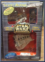 Rebel Snowspeeder from Star Wars - Micro Machines - Series Alpha manufactured by Galoob [Front]
