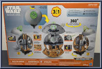 Death Star from Star Wars - Micro Machines - Rogue One manufactured by Hasbro [Back]