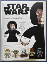 Emperor Palpatine from Star Wars - Mighty Muggs - Series 4 manufactured by Hasbro [Back]
