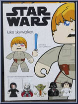 Luke Skywalker (Bespin) from Star Wars - Mighty Muggs - Series 4 manufactured by Hasbro [Back]