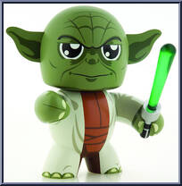 Yoda from Star Wars - Mighty Muggs - Series 4 manufactured by Hasbro [Loose]