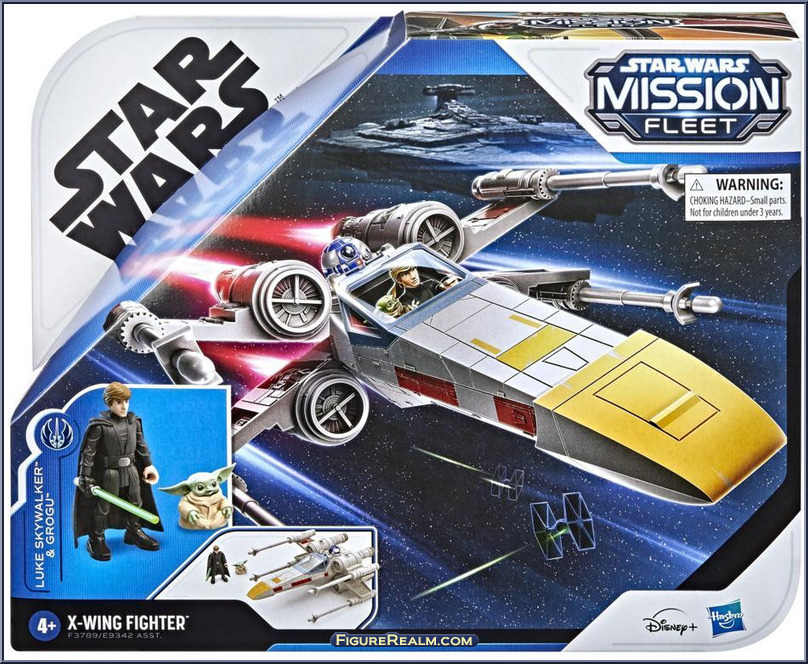 X-Wing Fighter (Luke Skywalker & Grogu) - Star Wars - Mission Fleet ...