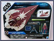 Delta-7 Jedi Starfighter (Ahsoka Tano) from Star Wars - Mission Fleet - Vehicles manufactured by Disney [Back]
