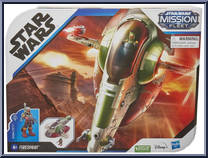 Firespray (Boba Fett) from Star Wars - Mission Fleet - Vehicles manufactured by Disney [Front]