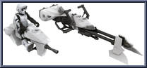 Speeder Bike (Scout Trooper) from Star Wars - Mission Fleet - Vehicles manufactured by Disney [Loose]