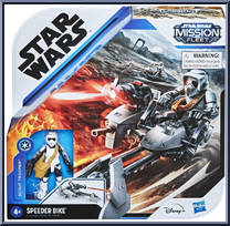 Speeder Bike (Scout Trooper) from Star Wars - Mission Fleet - Vehicles manufactured by Disney [Front]
