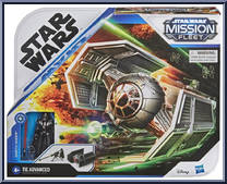 Tie Advanced (Darth Vader) from Star Wars - Mission Fleet - Vehicles manufactured by Disney [Front]