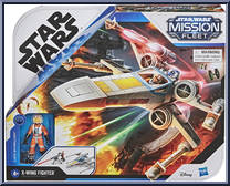 X-Wing Fighter (Luke Skywalker) from Star Wars - Mission Fleet - Vehicles manufactured by Disney [Front]