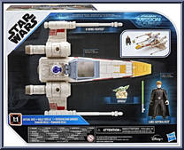 X-Wing Fighter (Luke Skywalker & Grogu) from Star Wars - Mission Fleet - Vehicles manufactured by Disney [Back]