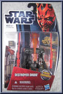 Destroyer Droid (Firing Cannons) from Star Wars - Movie Heroes - Darth Maul Package manufactured by Hasbro [Front]