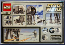 Imperial AT-AT from Star Wars - Original Trilogy - Basic Series manufactured by Lego [Back]