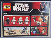 Imperial Dropship from Star Wars - Original Trilogy - Basic Series manufactured by Lego [Back]