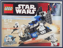 Imperial Dropship from Star Wars - Original Trilogy - Basic Series manufactured by Lego [Front]