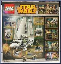 Imperial Shuttle Tydirium from Star Wars - Original Trilogy - Basic Series manufactured by Lego [Back]