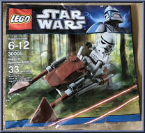 Imperial Speeder Bike from Star Wars - Original Trilogy - Basic Series manufactured by Lego [Front]