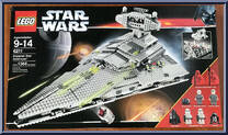 Imperial Star Destroyer from Star Wars - Original Trilogy - Basic Series manufactured by Lego [Front]
