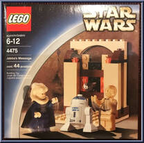 Jabba's Message from Star Wars - Original Trilogy - Basic Series manufactured by Lego [Front]