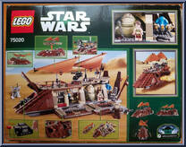 Jabba's Sail Barge from Star Wars - Original Trilogy - Basic Series manufactured by Lego [Back]