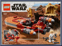 Luke Skywalker's Landspeeder from Star Wars - Original Trilogy - Basic Series manufactured by Lego [Back]