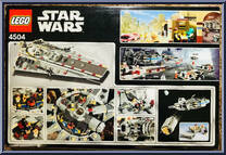 Millennium Falcon from Star Wars - Original Trilogy - Basic Series manufactured by Lego [Back]