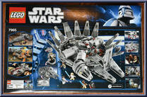 Millennium Falcon from Star Wars - Original Trilogy - Basic Series manufactured by Lego [Back]