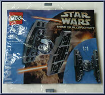 Mini TIE Fighter from Star Wars - Original Trilogy - Basic Series manufactured by Lego [Front]