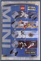 Mini X-Wing Fighter & TIE Advanced from Star Wars - Original Trilogy - Basic Series manufactured by Lego [Back]
